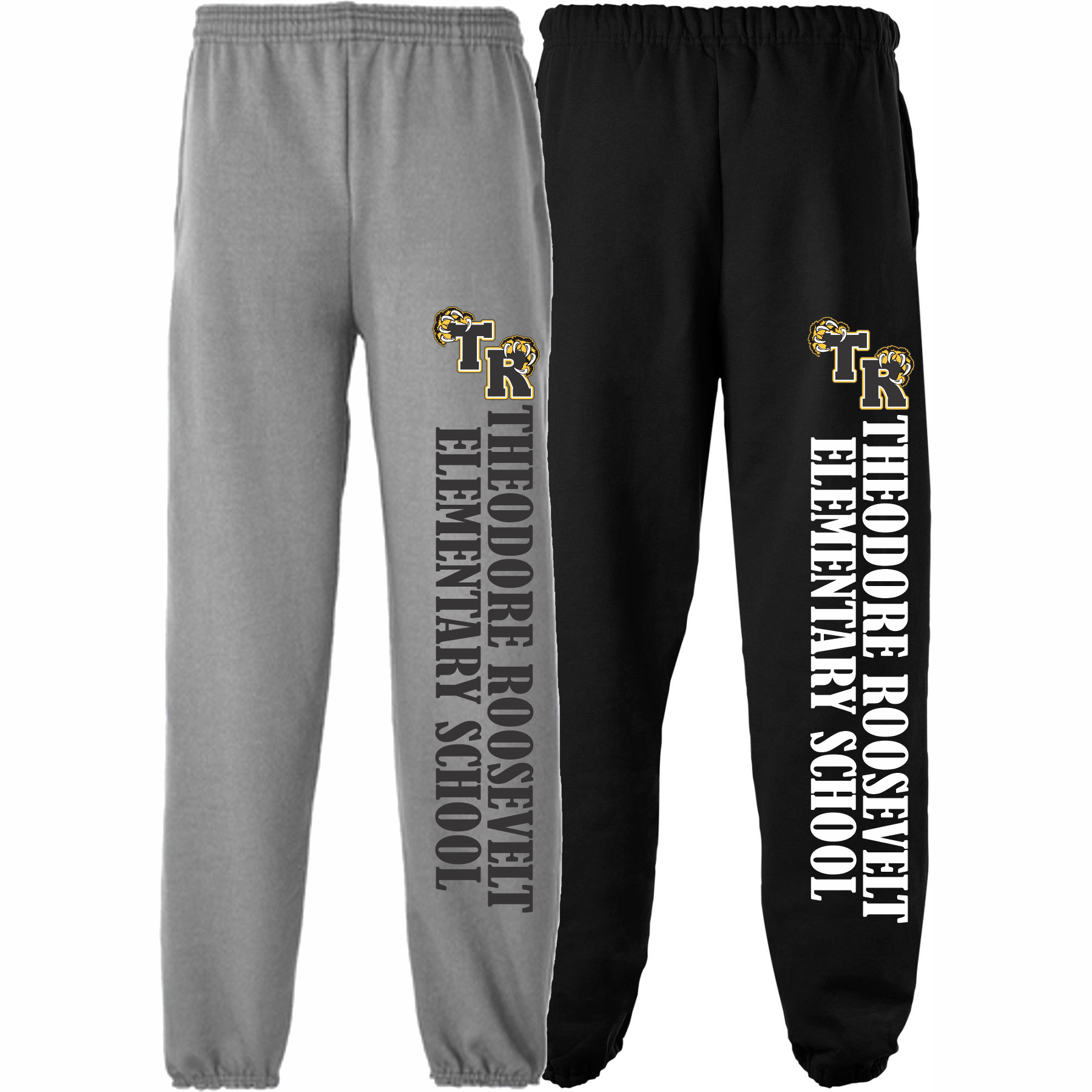 CSUFSD-TRE_18200 Adult_18200B Youth_Sweatpant_Black-Ath Heath_PNG